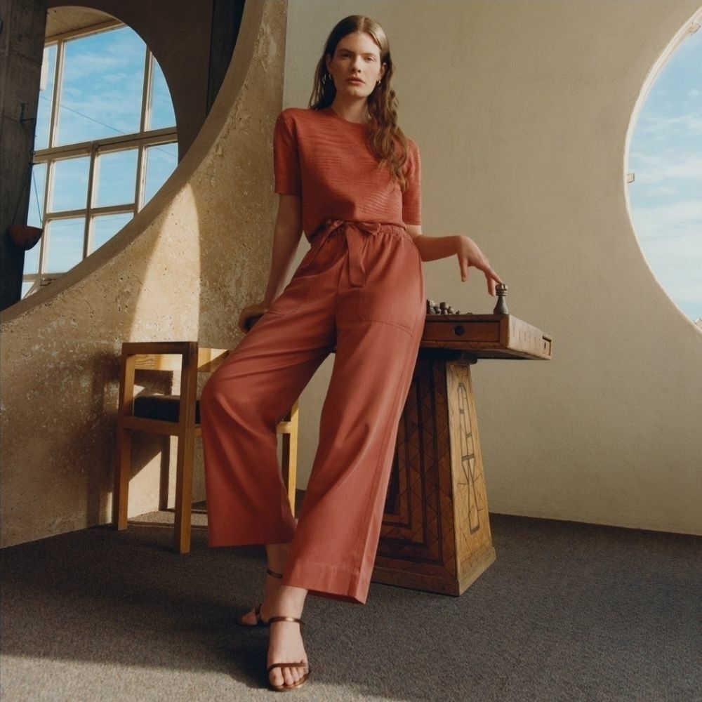 CLUB Monaco Belted Pull on Pants